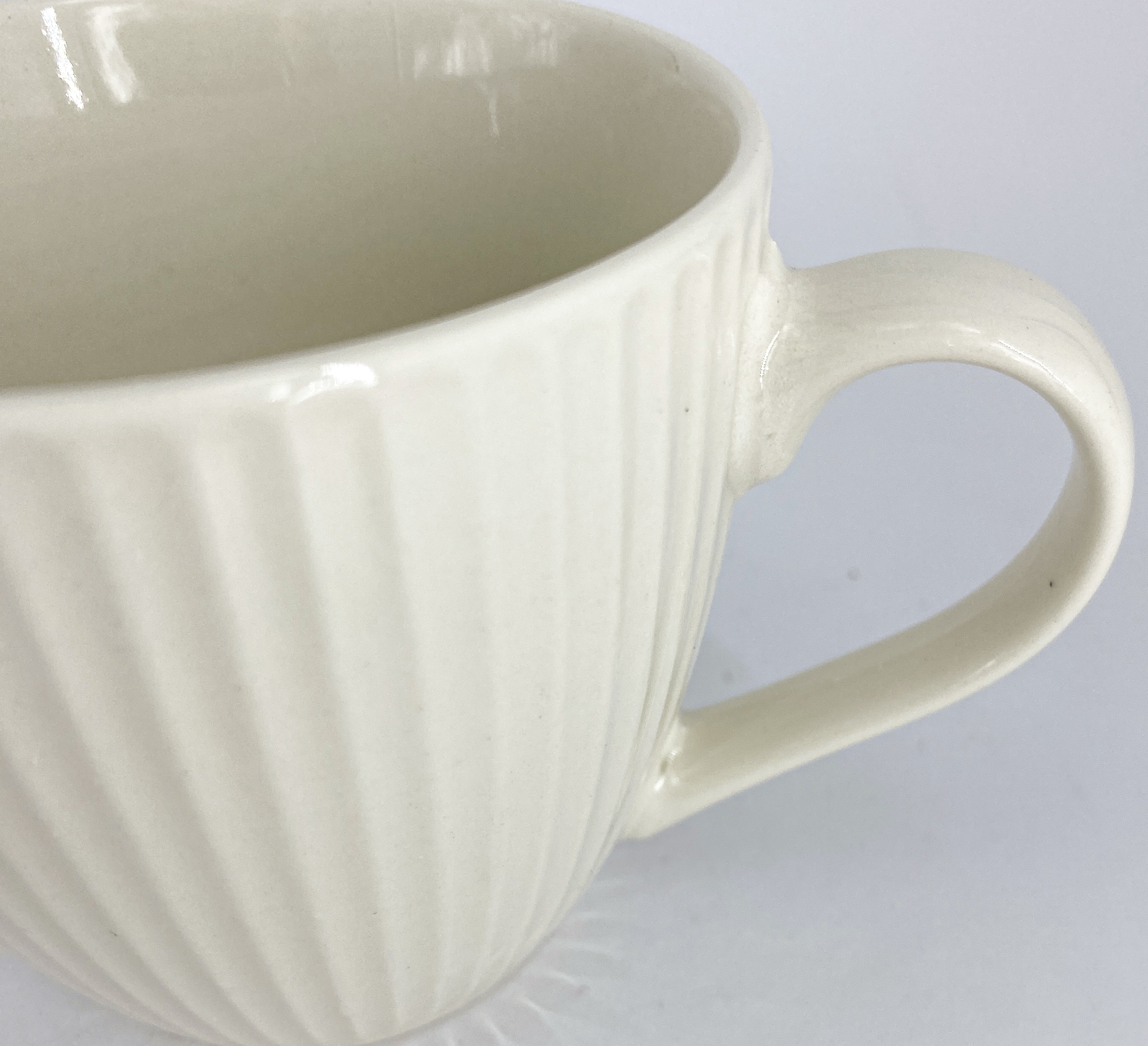 SET PLATOS Y TAZAS BLANCO 12PZS 4HM34-1 (220ml)