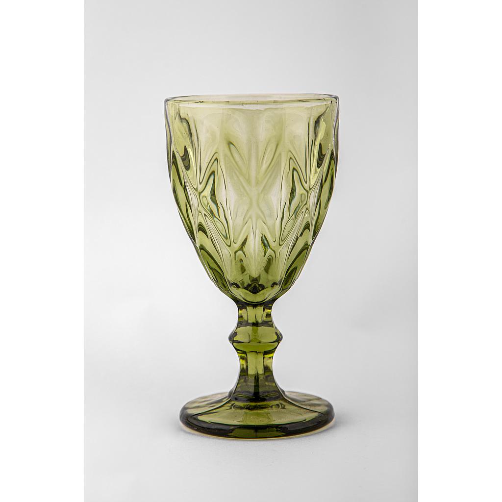 COPA VIDRIO PRENSADO VERDE 1HM15-1V