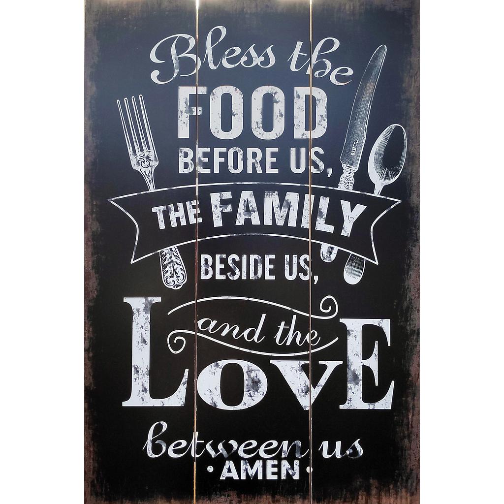 CUADRO DECORATIVO FOOD LOVE 1HM41-10H (40 x 60cm)