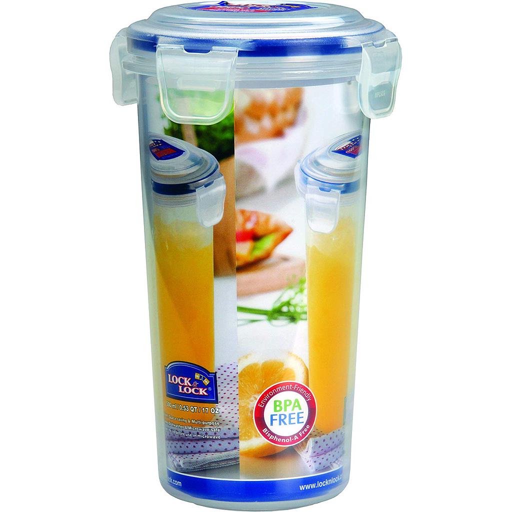 CONTENEDOR ALIMENTOS REDONDO ALTO HPL939 (500ml)