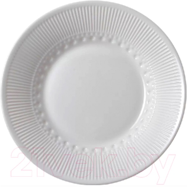 PLATO HONDO ALIZEE BLANCO L6347 (23cm)