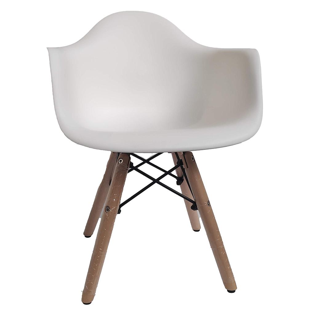 SILLA PARA NINO LEONORA BLANCO SL-7056BL (42 x 42 x 56cm)