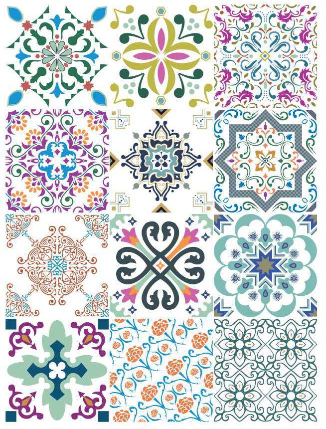 VINILOS ADHESIVOS TRANSPARENTES MINT V0008 (15 x 15cm)