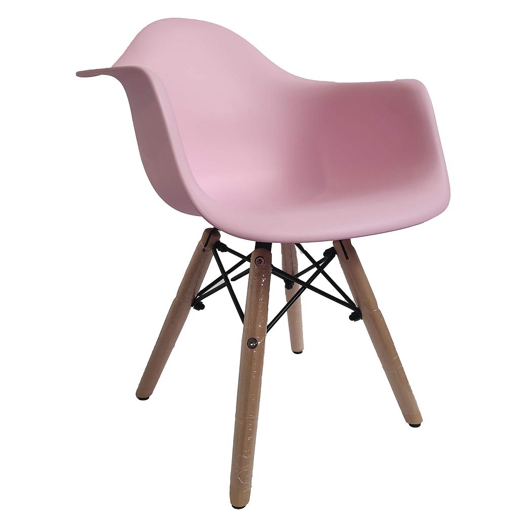 SILLA PARA NINO LEONORA ROSADO  SL-7056RO (42 x 42 x 56cm)