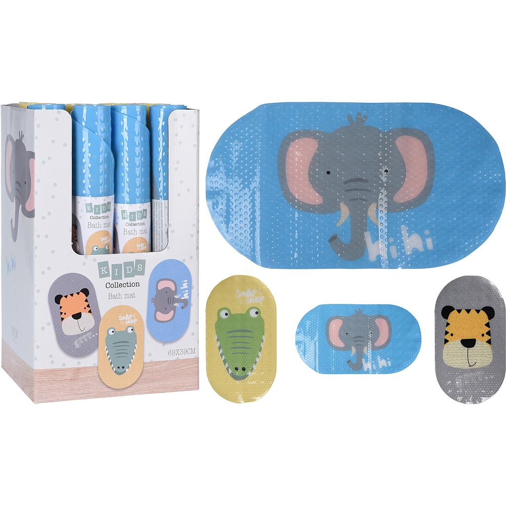 ALFOMBRA BANO ANIMALES VARIOS COLORES CD3000200 (69 x 39cm)