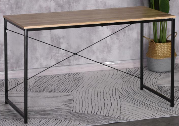 ESCRITORIO INDUSTRIAL NEGRO BGZ1260CG (120 x 60 x 70cm)