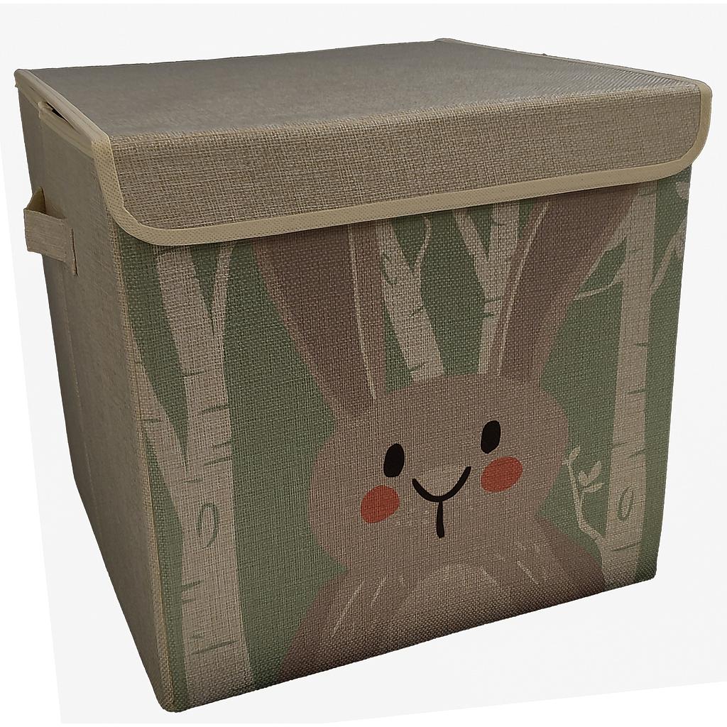 CAJA ORGANIZADORA PARA NINOS CONEJO 2HM8-9CO (35 x 35 x 35cm)