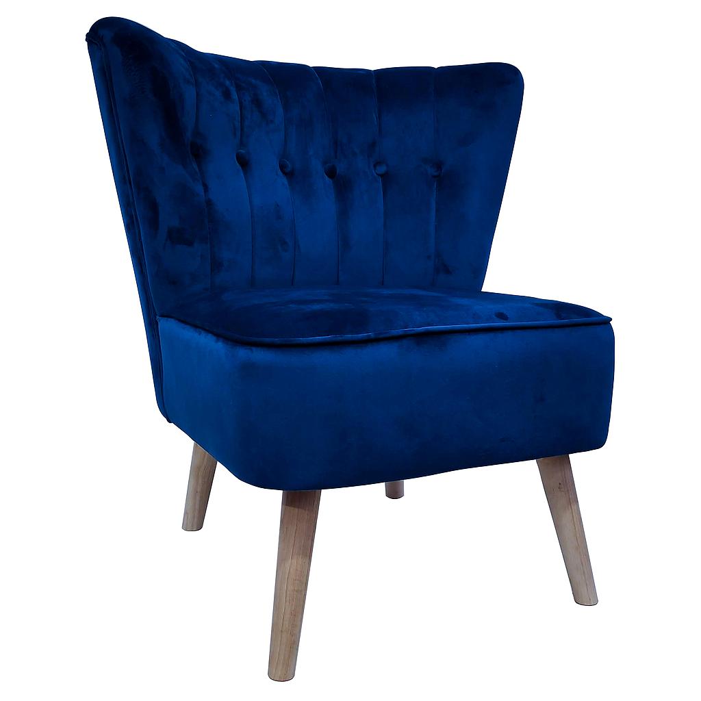 POLTRONA AMSTERDAM AZUL ROYAL AC068/H1522-67 (83 x 73 x 71cm)