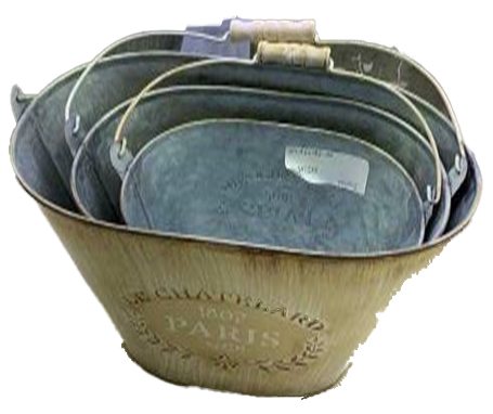 MACETA BALDE PARIS GRANDE 2HM9-13G (18 x 25cm)