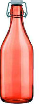 BOTELLA LELLA CON TAPA ROJO 08262705RS (1000ml)