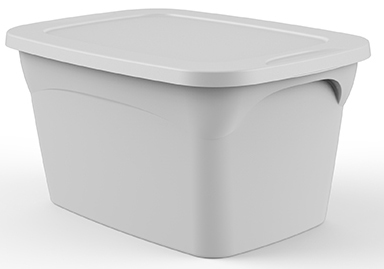 CAJA CONTENEDORA  SMART BLANCO 80lt 87003_BLA (69.90 x 49.90 x 36.30cm)