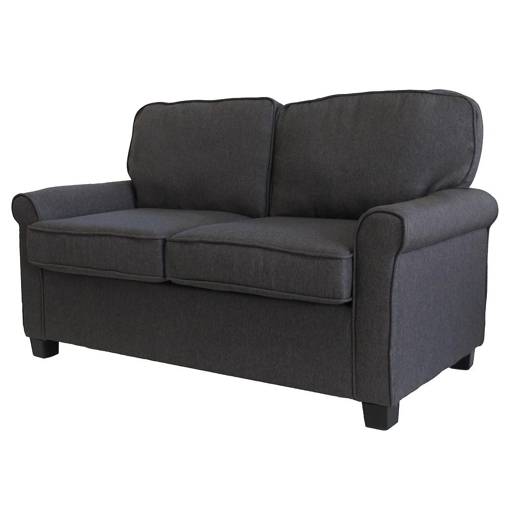 SOFA CAMA CANTABRIA UNA PLAZA TEXTIL GRIS HFT-001 (95 x 180cm)