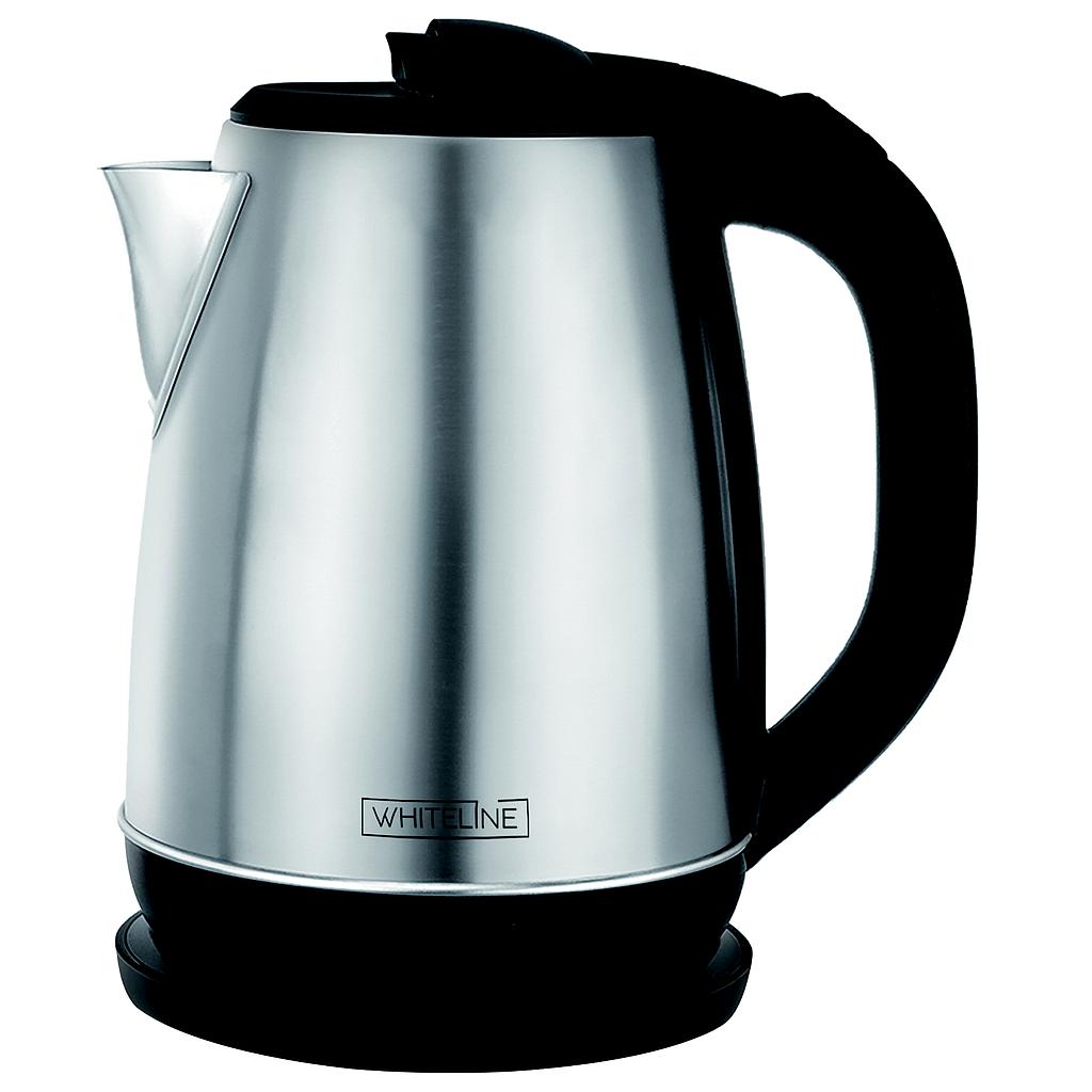 HERVIDOR DE AGUA ELECTRICO 1000W ACERO INOX 22470128 (1.8lt)