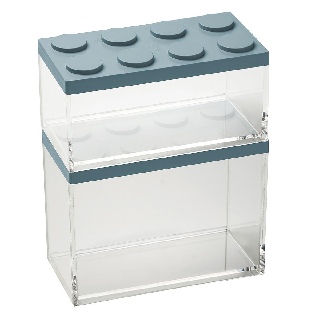 SET CONTENEDORES BRICKSTORE CELESTE M6520AP 2PZS (1.5 -2.0lt)