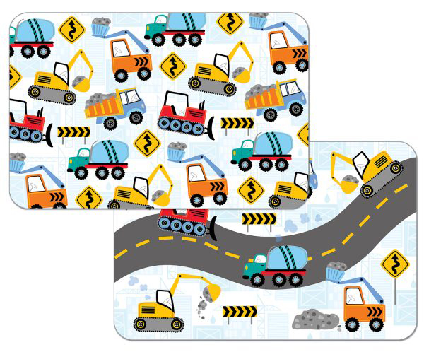 INDIVIDUAL CAMIONCITOS CONSTRUCCION CN 174-00136 (43.5 x 28.6cm)