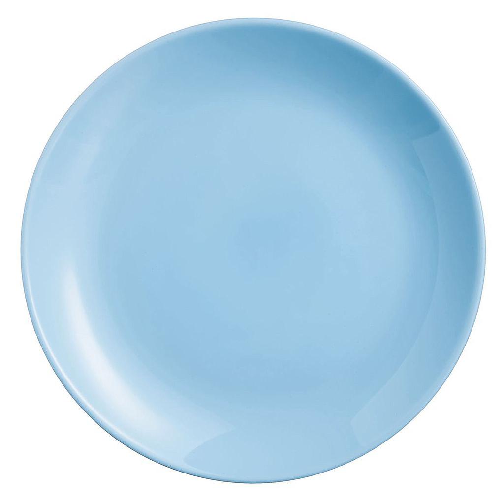 PLATO POSTRE DIWALI LIGHT BLUE P2612 (19cm)