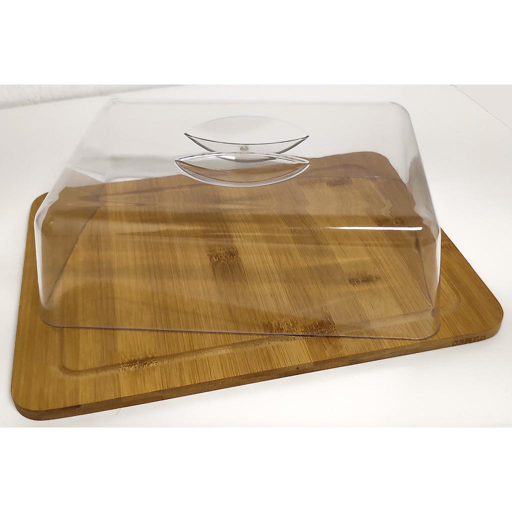 QUESERA BAMBOO CON TAPA 170484120