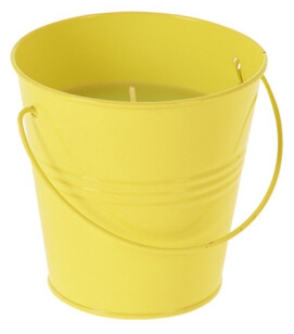 VELA AROMATICA EN BALDE AMARILLO 420000640AM (10cm)