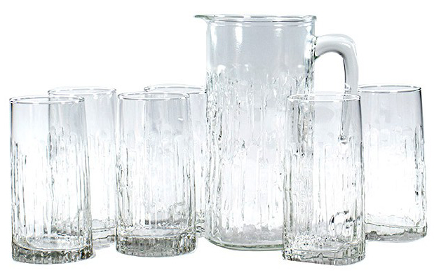 SET JARRA &amp; VASOS OAK 13104645 7PZS 