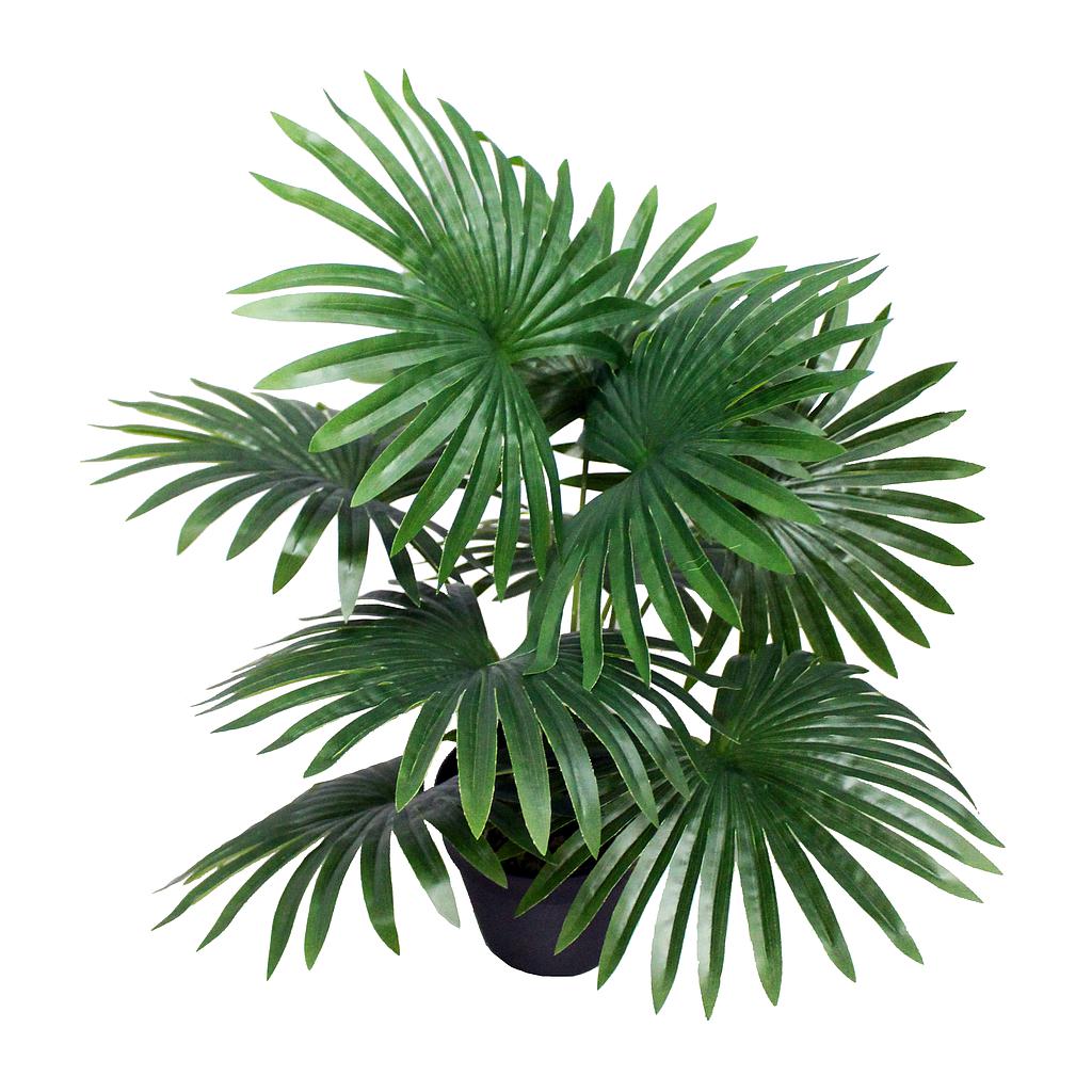 PLANTA ARTIFICIAL PALMA CON MACETA F21590 (48cm)