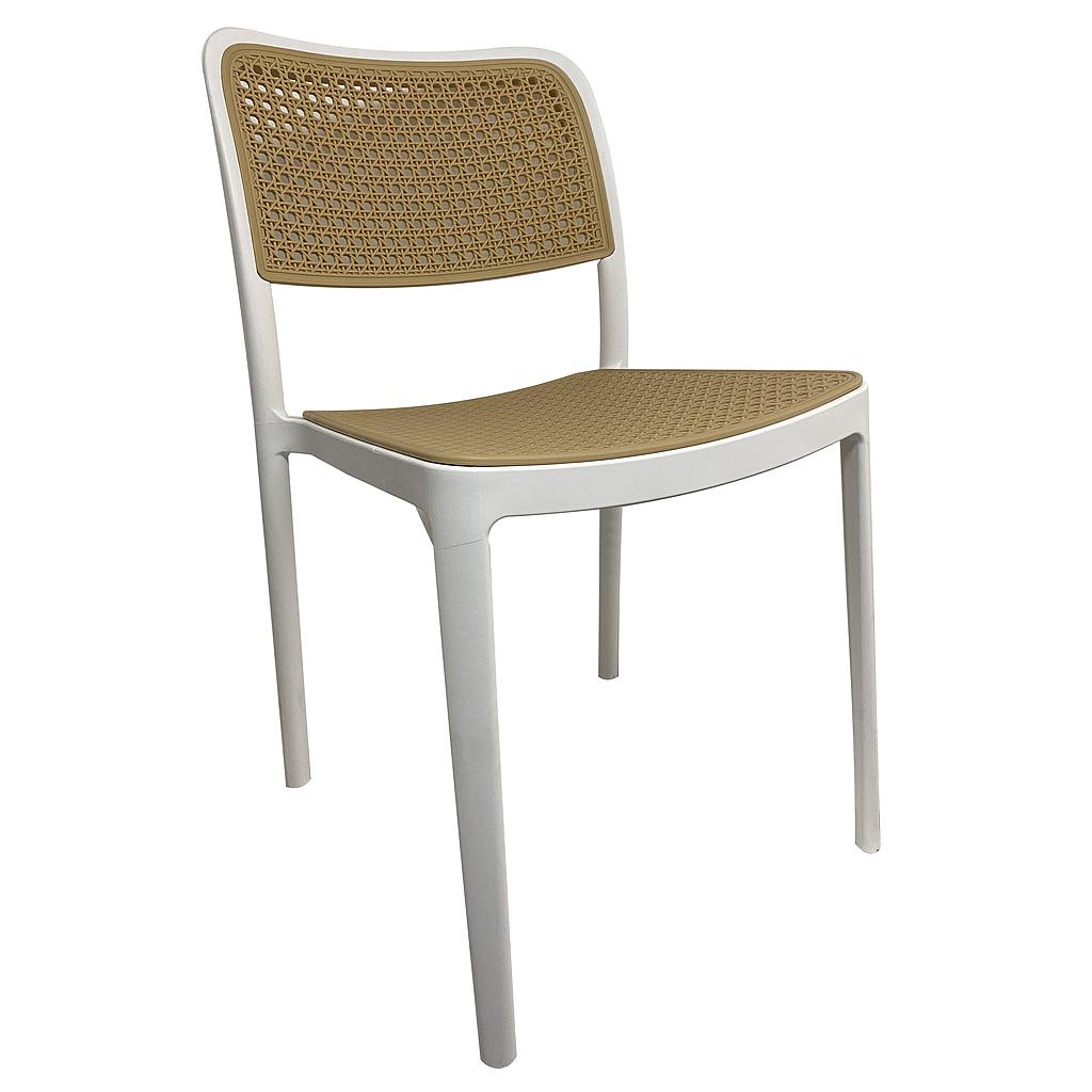 SILLA PORTOBELO BLANCO CS-065BL