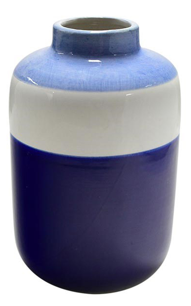 FLORERO TRICOLOR DOL 296365 ( 13.5 x 13.5 x 20cm)