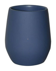 PORTA CEPILLOS POLIRESINA AZUL 639856 (10 x 8.5cm)