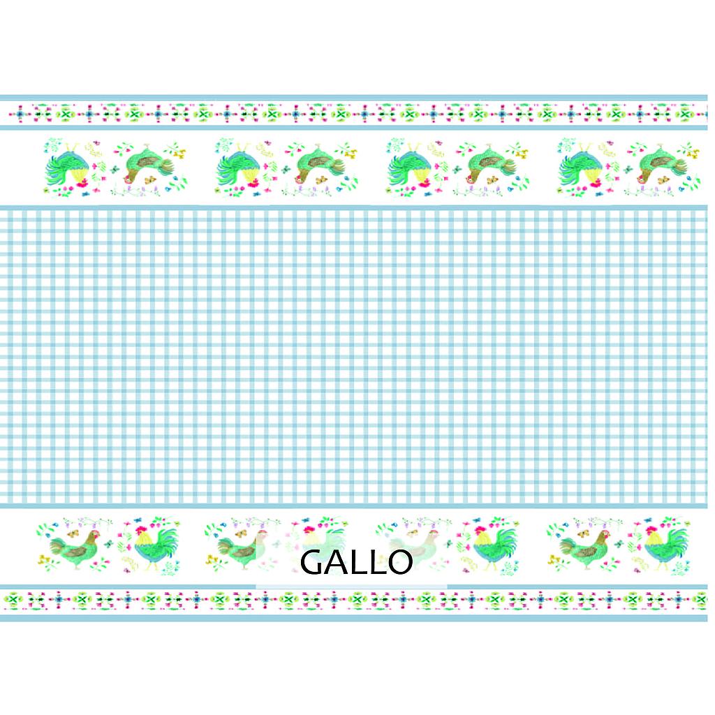 MANTEL CUADRADO VARIOS MODELOS 8 PUESTOS ART016.2.2 (200 x 200cm)