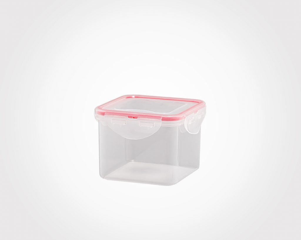 CAJA CONTENEDORA MULTIUSOS CUADRADA 78235 (8.5 x 11.5 x 11.5cm)
