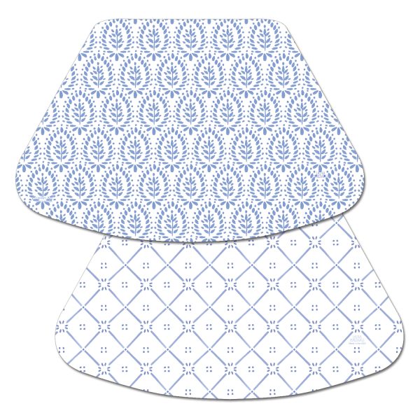 INDIVIDUAL PLASTICO AZULEJOS AZULES REVERSIBLE CN 176-00061