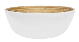 BOWL BAMBOO NATURAL BLANCO MATE IB 590700 (16 x 7.50cm)