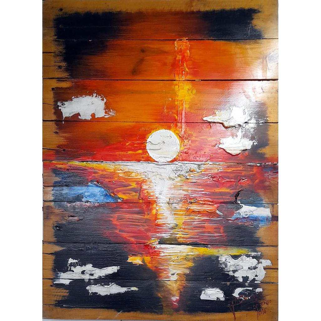 CUADRO ATARDECER 20231221002 (70 x 50cm)