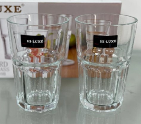 SET DE VASOS ALTOS WHITTARD 6 PZS S08007 / HL-7069B (420ml)