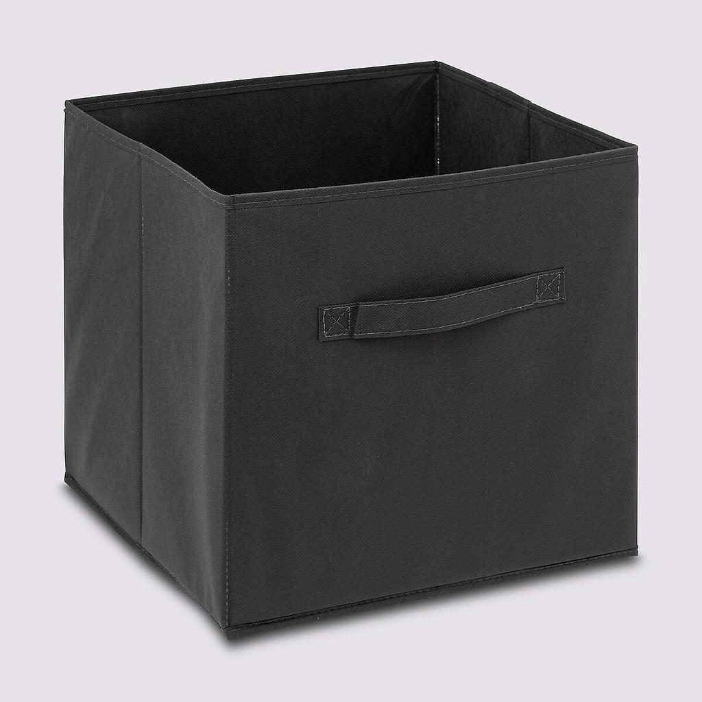 CAJA CONTENEDORA TEXTIL GRIS OSCURO 130060F (31 x 31cm)