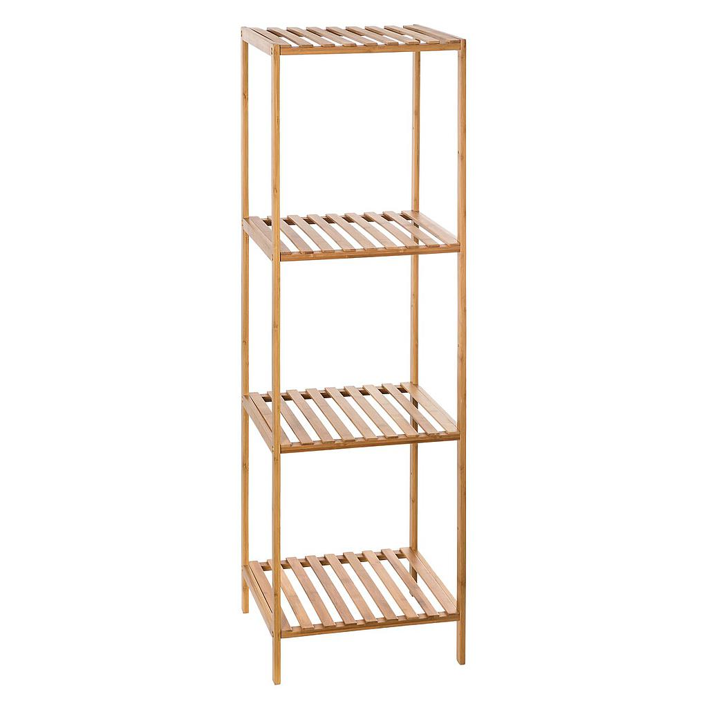 ESTANTE BAMBOO 5 ESPACIOS 155956 (111.5 x 32 x 35cm)