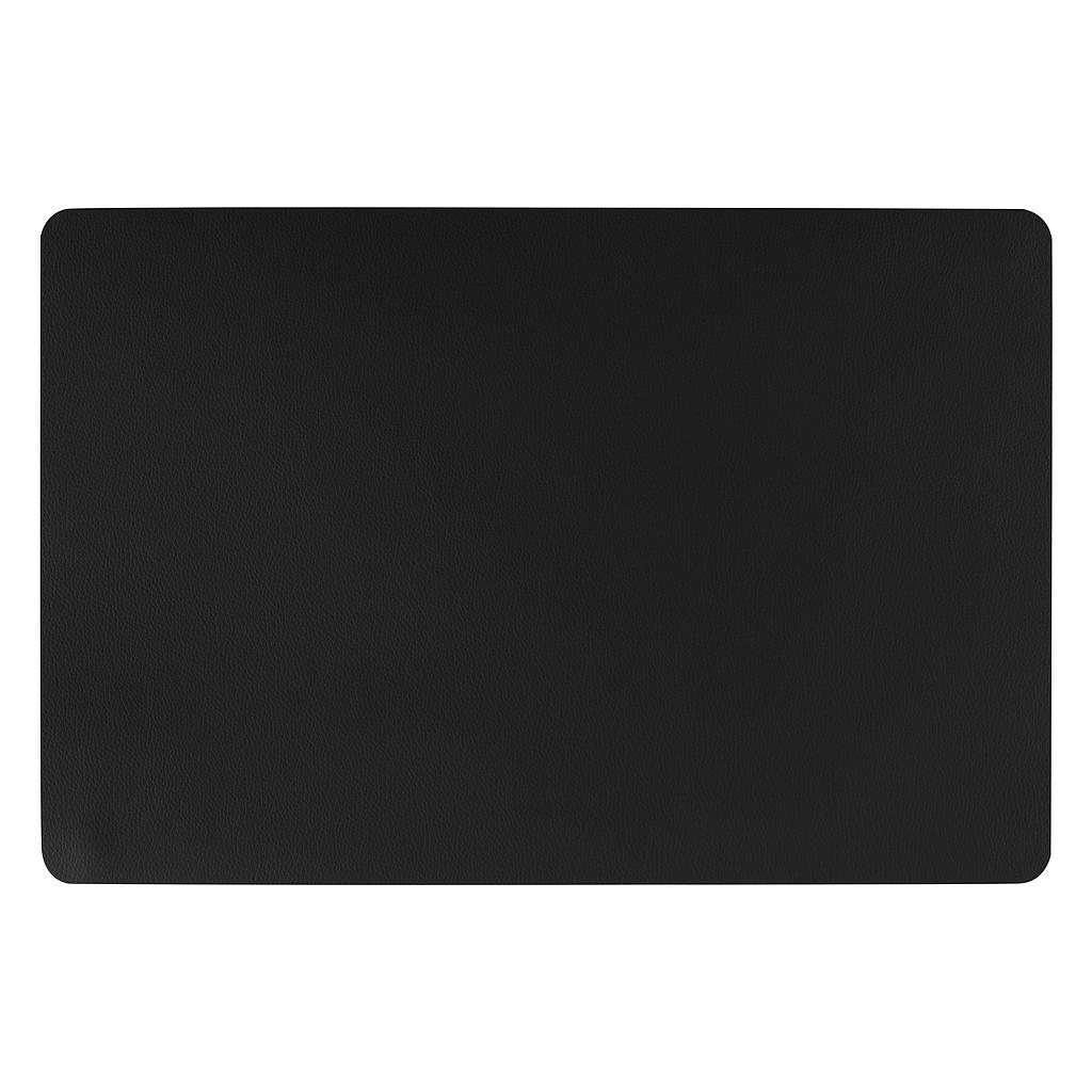 INDIVIDUAL RECTANGULAR CUERO NEGRO 160661A (45 x 30cm)