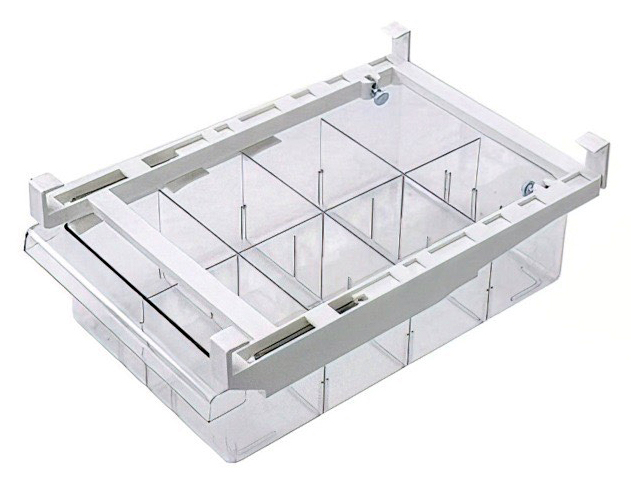 ORGANIZADOR MULTIUSO CON DIVISIONES PARA REFRIGERADOR 301341 (30.5 x 20 x 9.5cm)