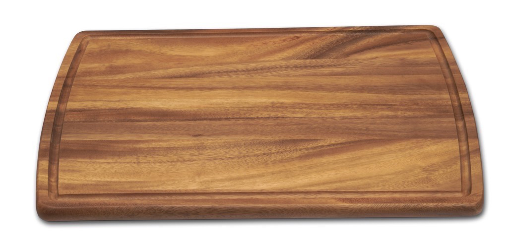 TABLA DE PICAR &amp; BANDEJA DE SERVICIO MADERA ACACIA 751734 (35.5 x 50.5 x 2cm)