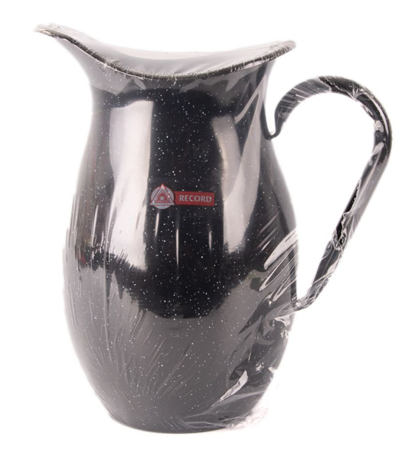 JARRA NEGRA JASPEADA 768069 / E646174120 (28cm)