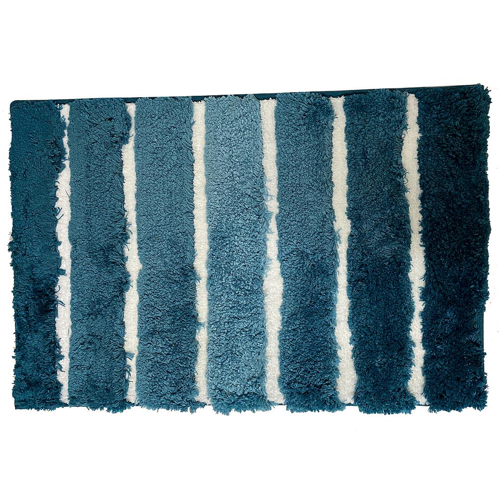 ALFOMBRA DE BANO MICROFIBRA TURQUESA TY-7-40X60TU (40 x 60cm)