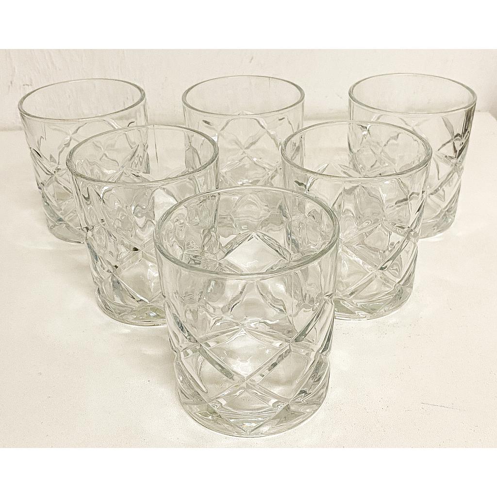SET VASOS WHISKY MAYFAIR 6PZS S07901 / 72011OF/CX6 (310ml)