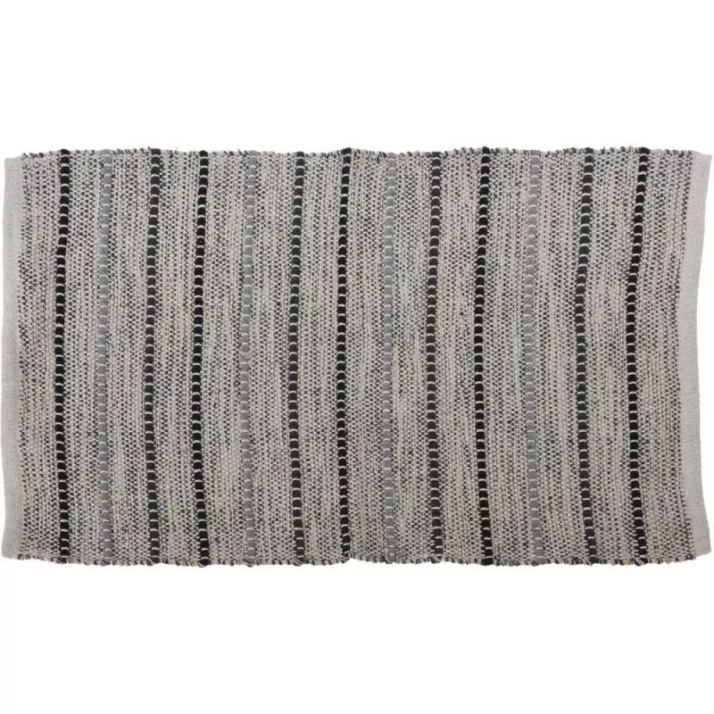 ALFOMBRA DECORATIVA ALGODÓN GRIS LANA A92000020A (50 x 80cm)