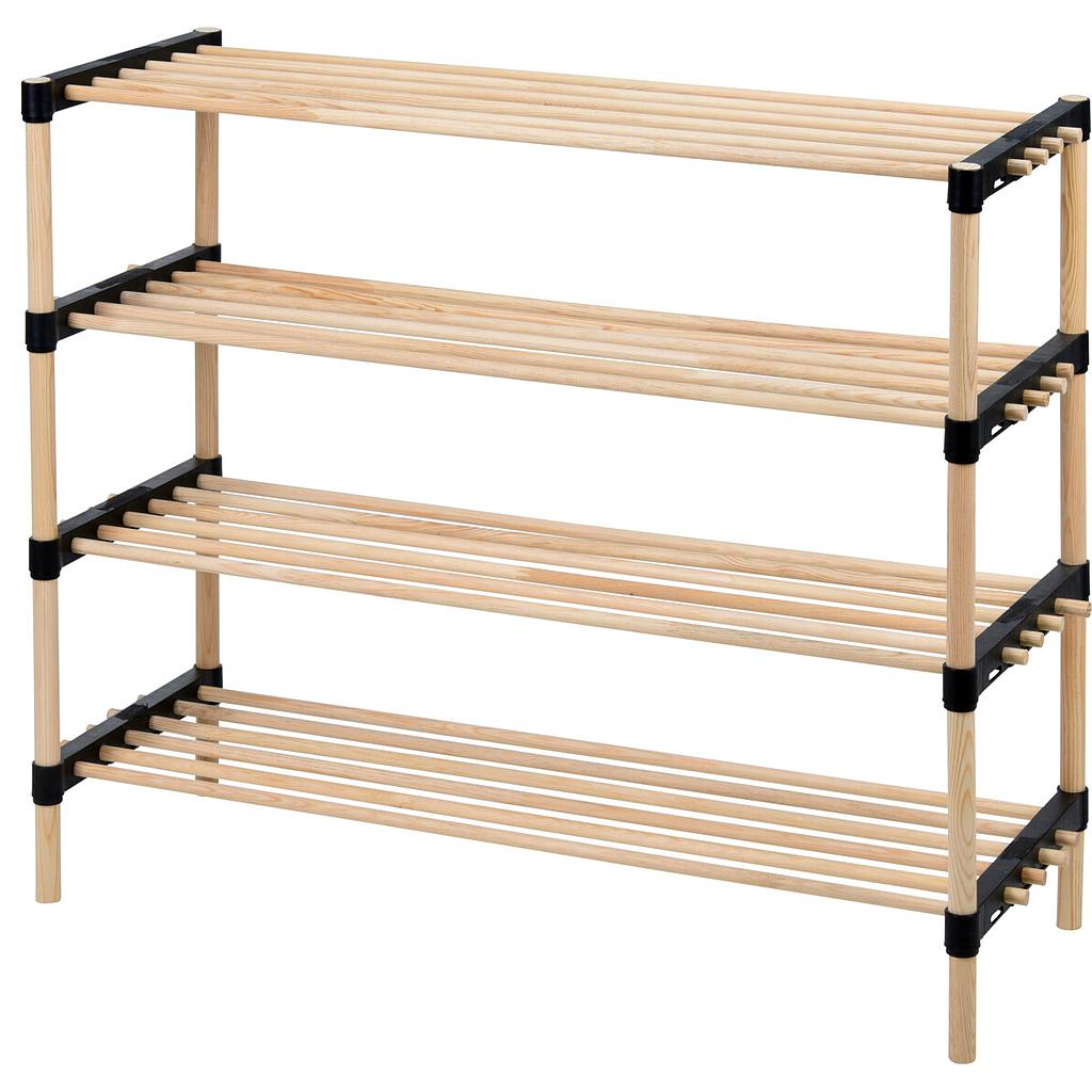 ZAPATERA PINO 4 NIVELES 34100020 (76 x 28 x 58.5cm)
