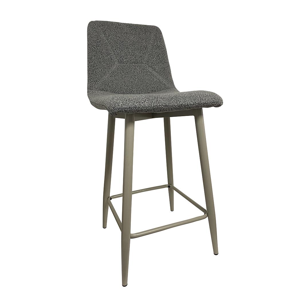 TABURETE NEVADA TEXTIL GRIS GBar895Aa-8-995-03T (65cm)