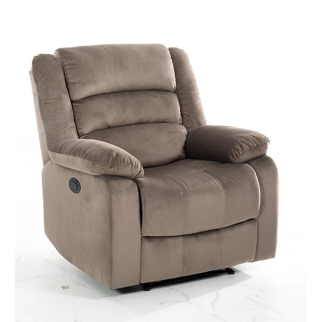 SILLON RECLINER WATERLOO ELECTRICO MARRÓN 106.1031