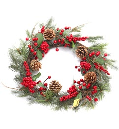 CORONA NAVIDEÑA 065-0069 (55cm)