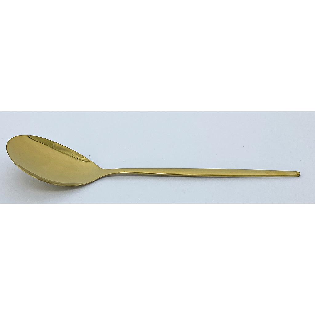 CUCHARON OVALADO ACERO INOX DORADO 4HM14-23