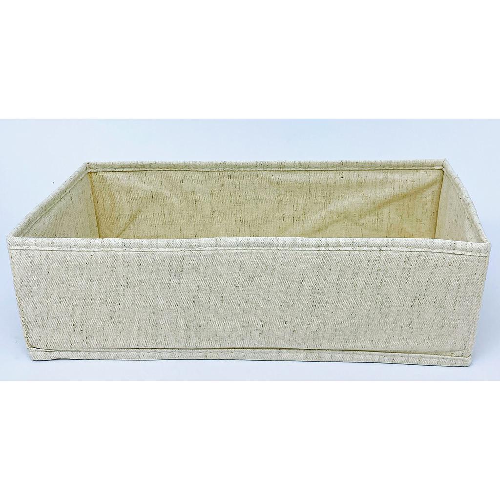CAJA ORGANIZADORA TELA 4HM25-7 (33 x 16 x 10cm)