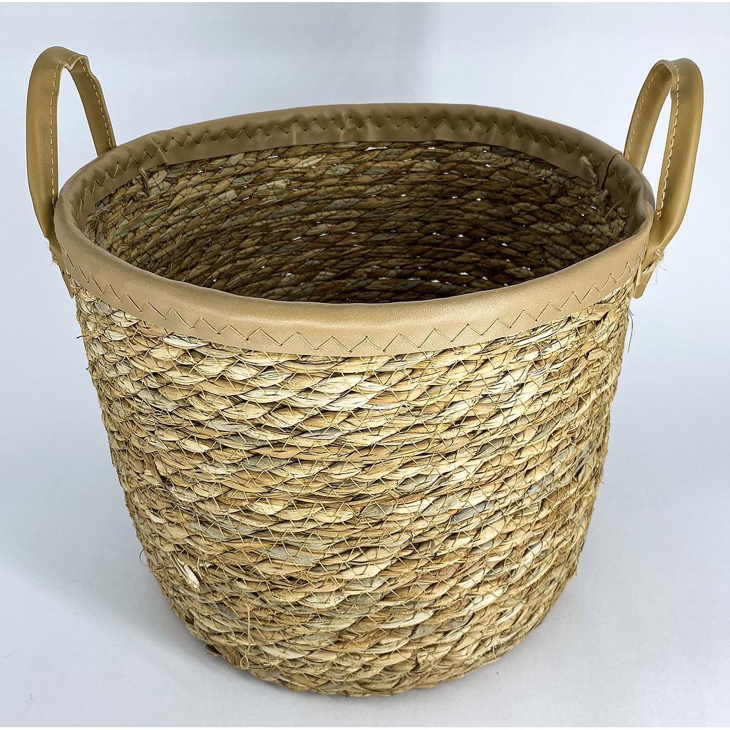 CESTA MULTIUSO FIBRAS NATURAL PEQUEÑA 4HM30-10C