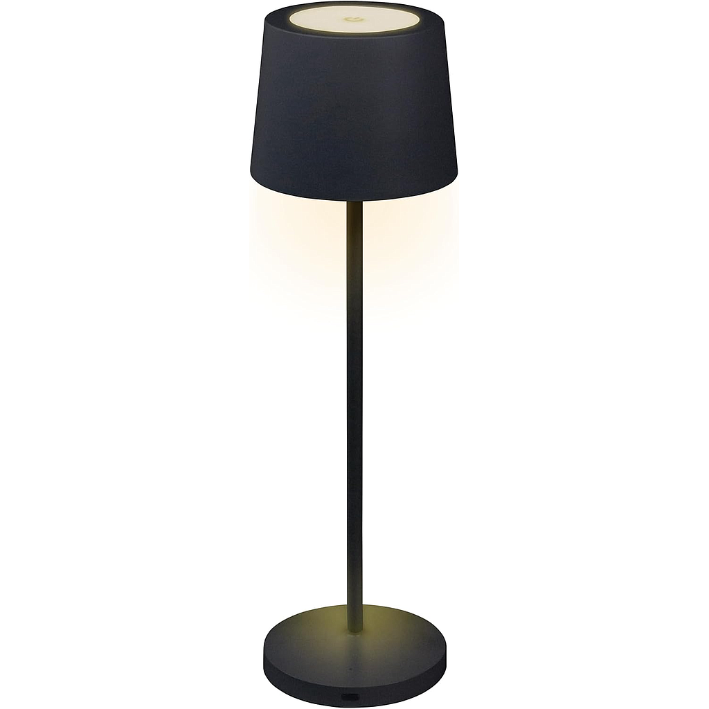 LAMPARA DE MESA NEGRO 4HM35-8N